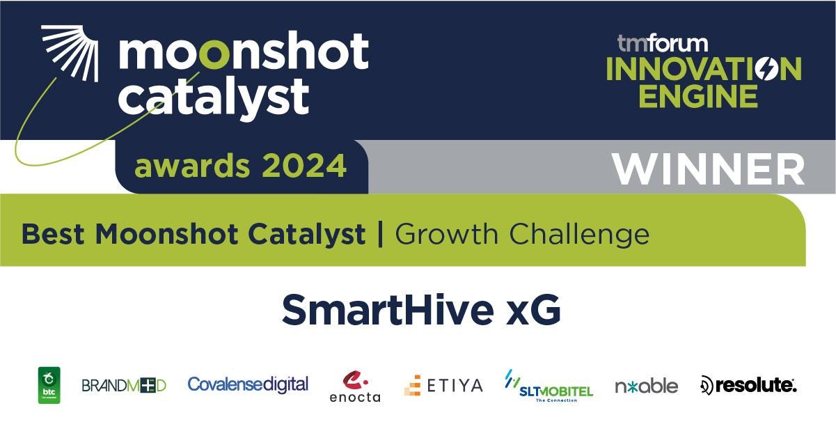 “Best Moonshot Catalyst — Growth Challenge” Award at DTW Ignite 2024 for SmartHive xG