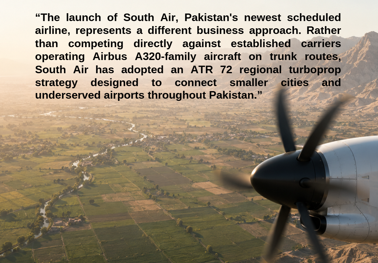 Can South Air Redefine Regional Aviation in Pakistan-