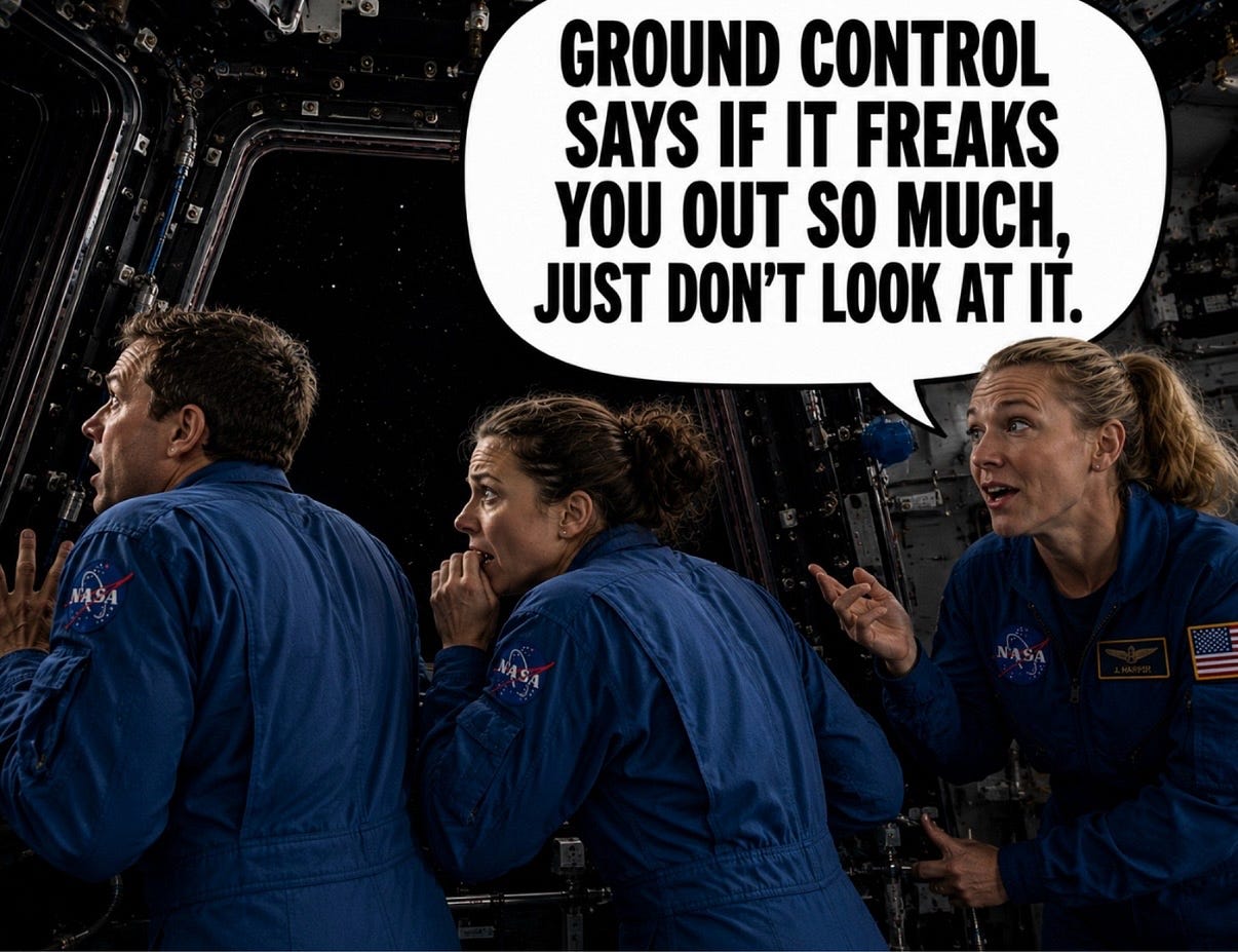 Unsettling Things Seen From The ISS That (Probably) Aren’t Aliens