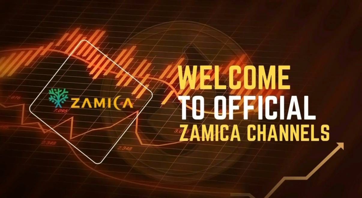 WELCOME TO ZAMICA OFFICIAL CHANNELS