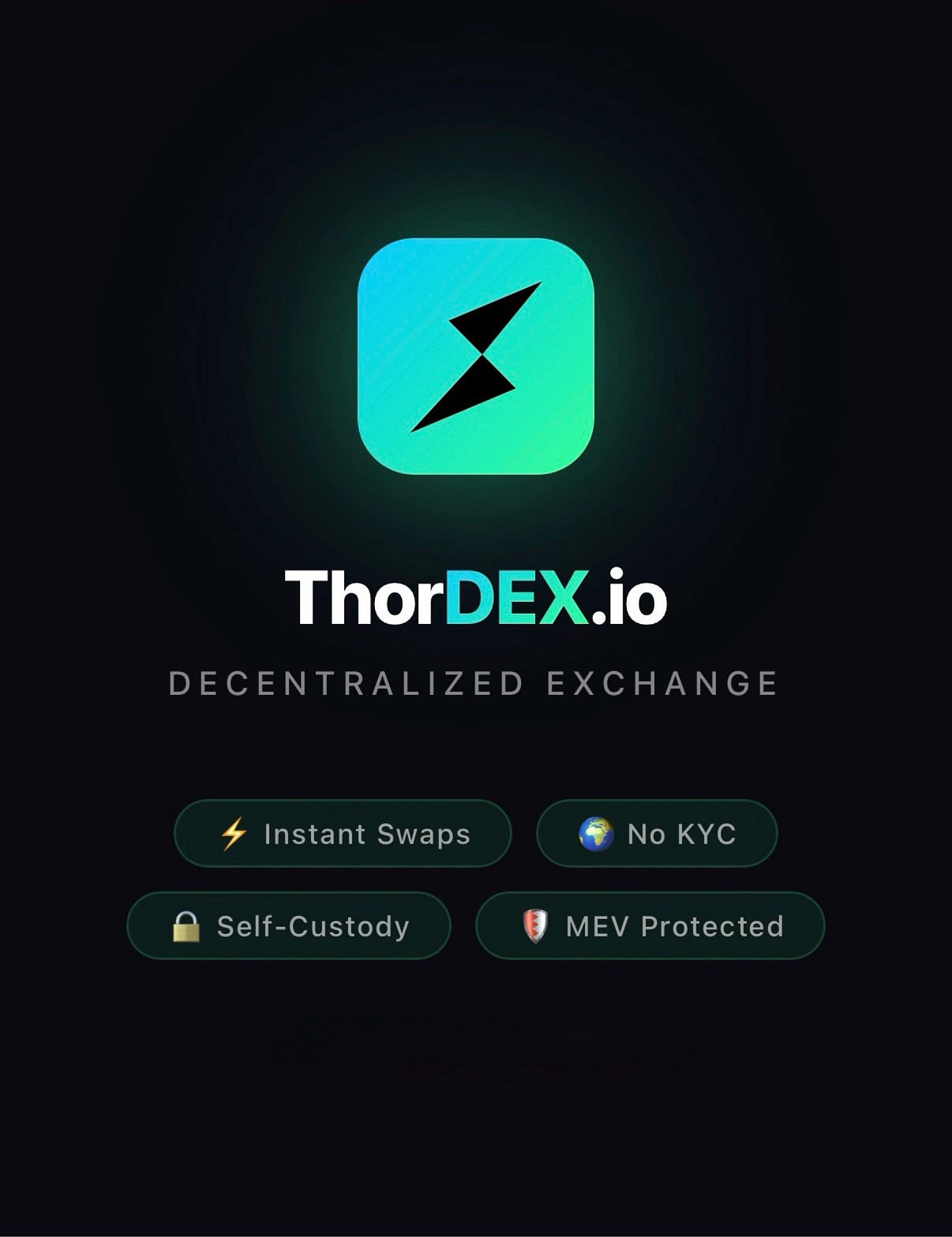 ThorDEX: Cross-Chain Crypto Swaps Without Wallet Connections