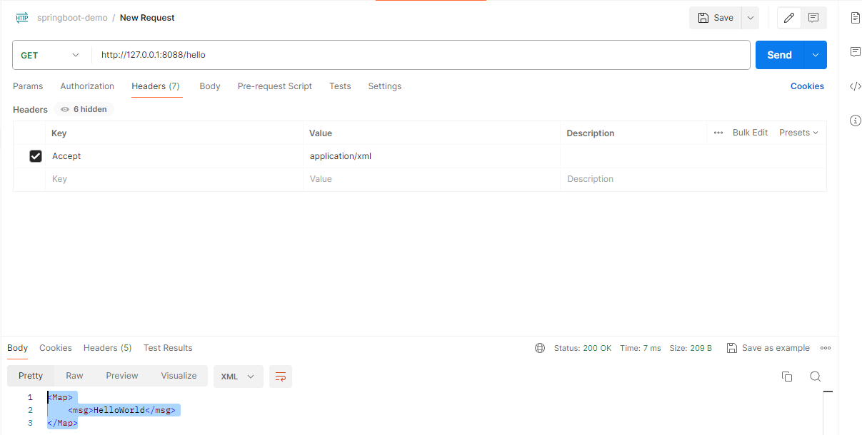Spring Boot Content Negotiation Quick Start Demo