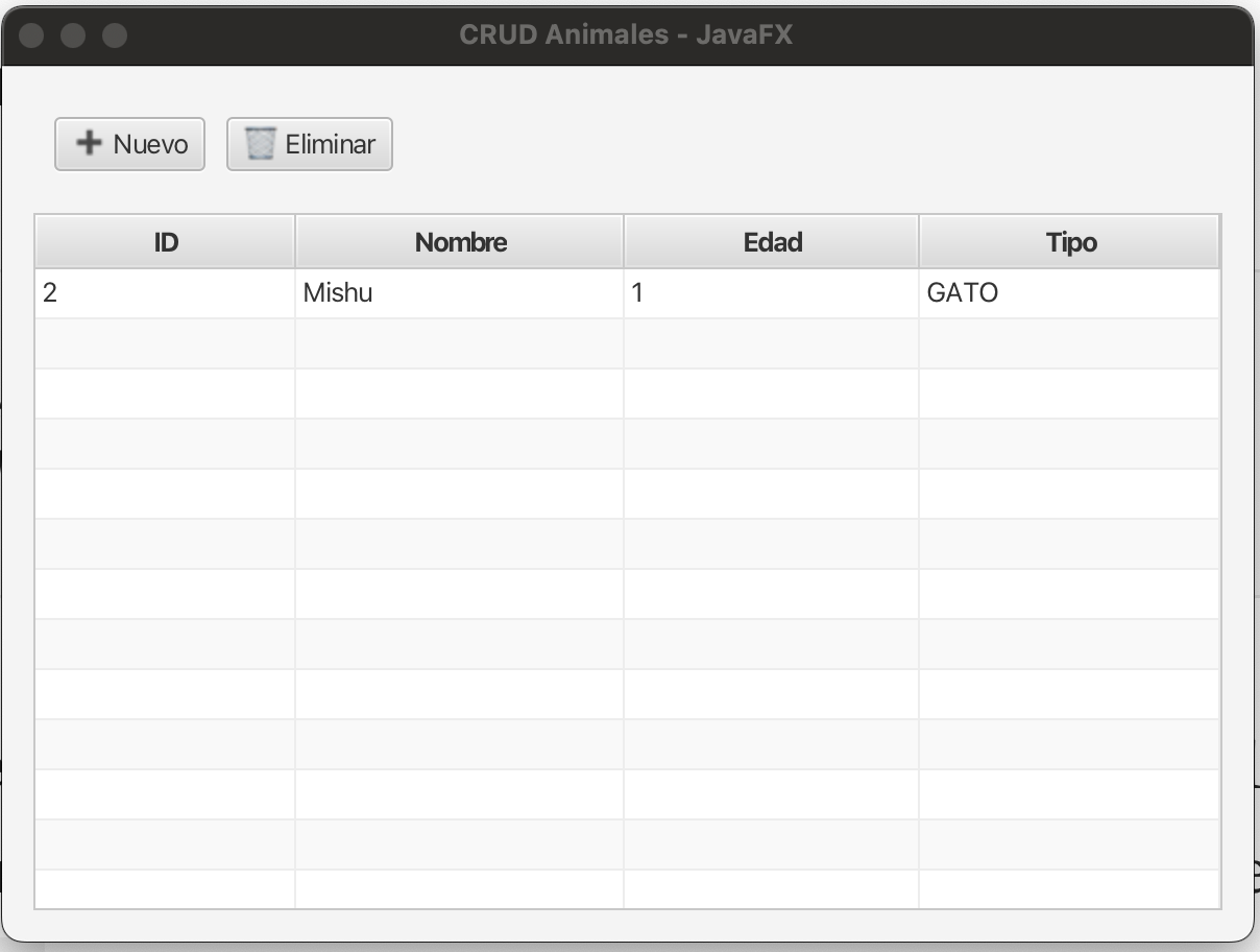 Construyendo un CRUD con JavaFX: PART 1 — Interfaces de escritorio en Java desde cero