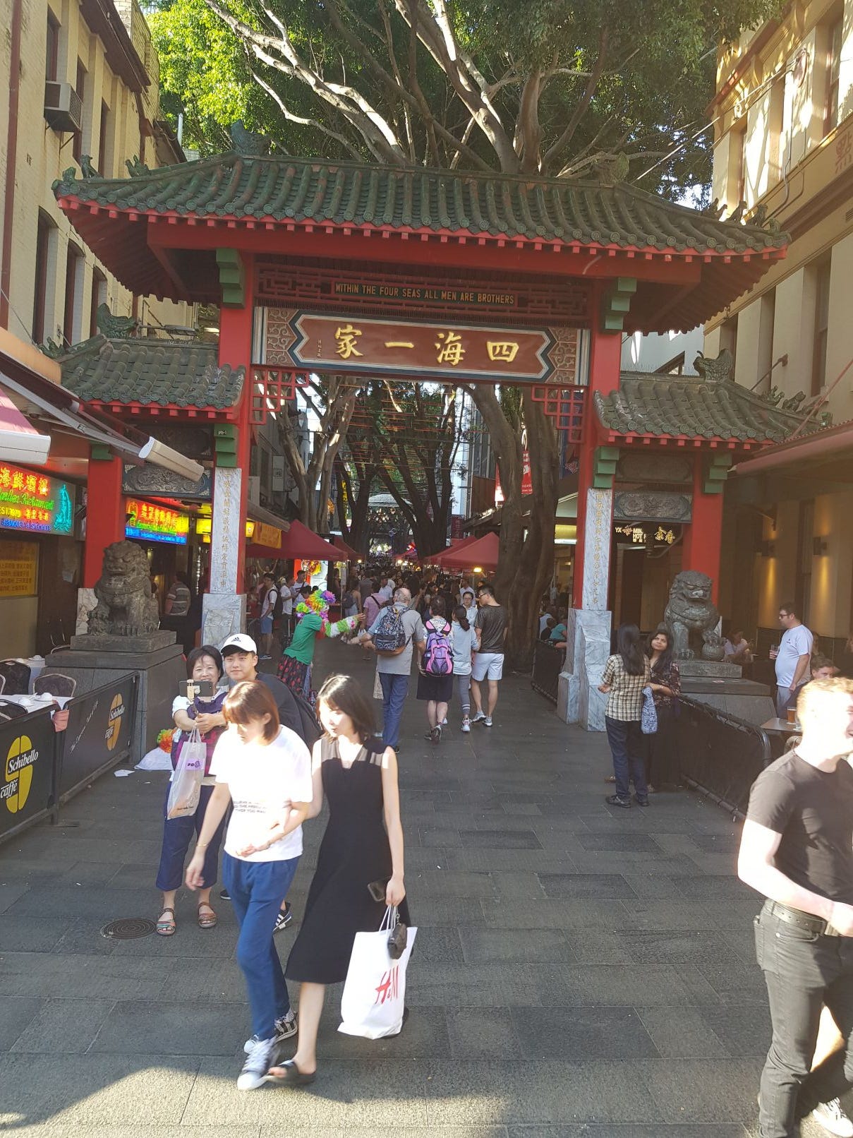 Đại học Sydney, Công viên Victoria, Cảng Darling và Khu phố Tàu