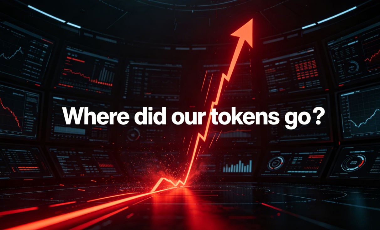 Where Did the Tokens Go?