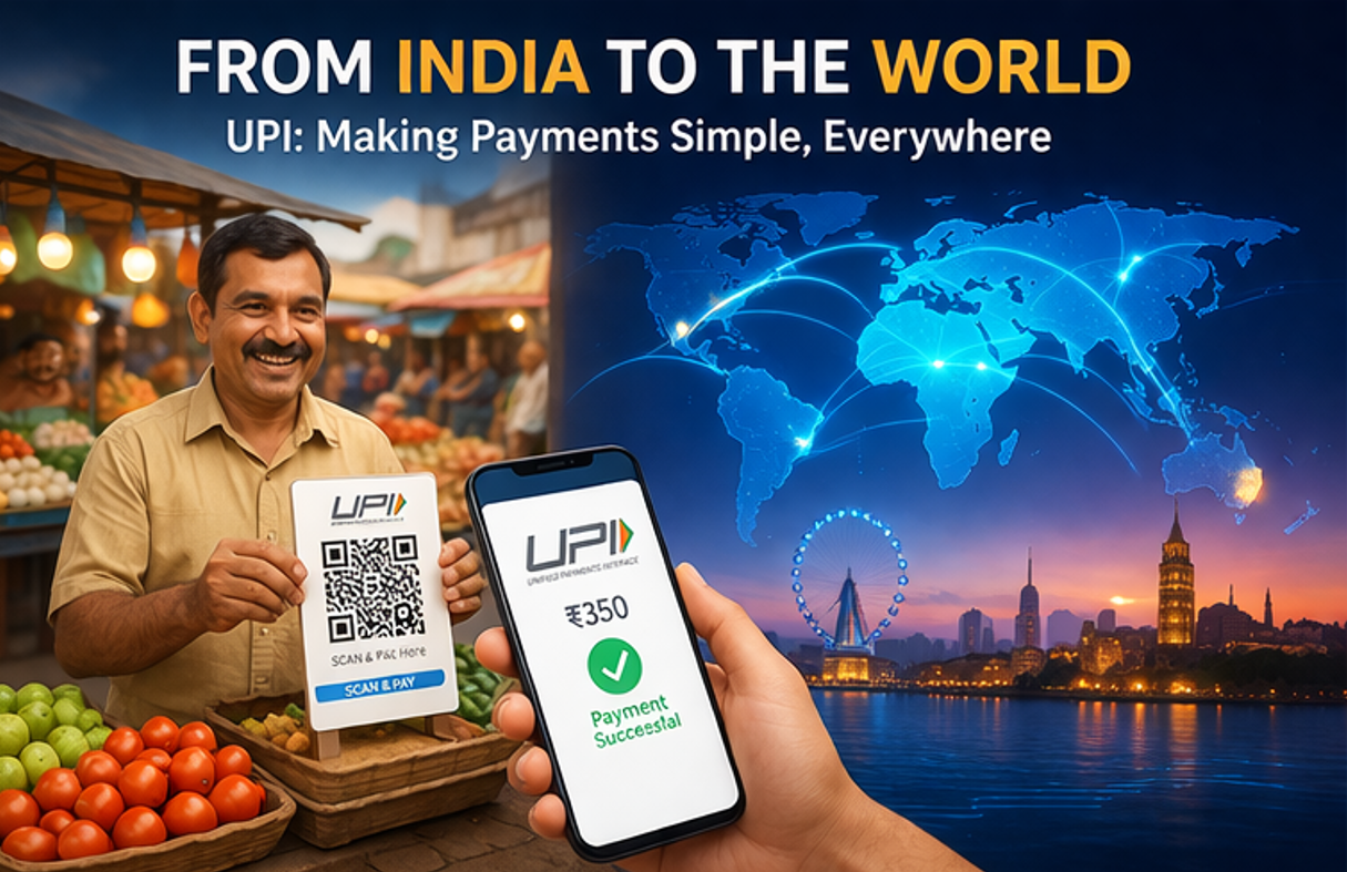 “UPI Goes Global: How India is Challenging Visa & Mastercard in 2026”