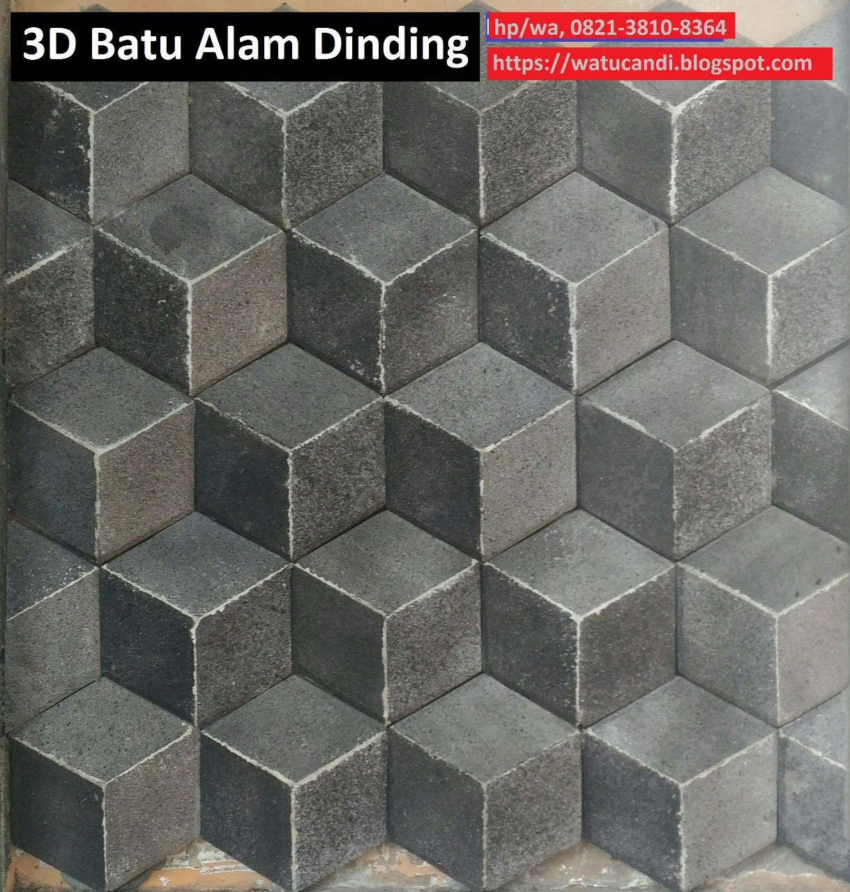 Dinding 3d Design Batu Alam Terbaru Hafidhul Ulum Medium