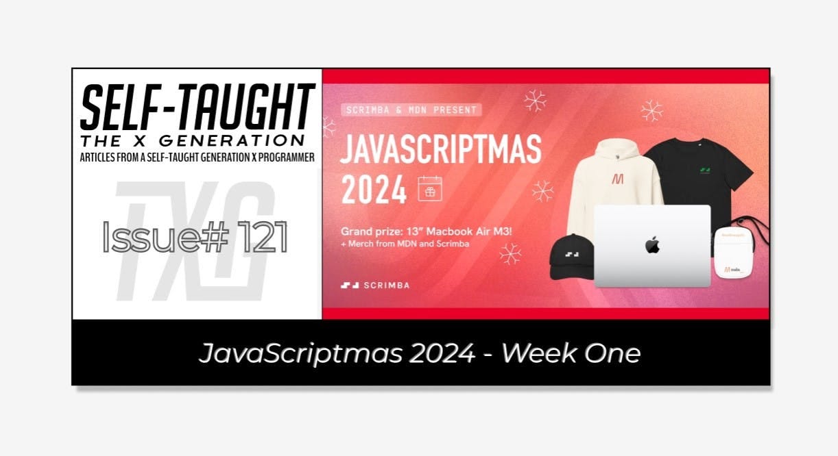 JavaScriptmas 2024 — Week 1