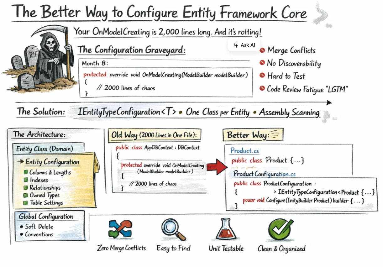The Better Way to Configure Entity Framework Core