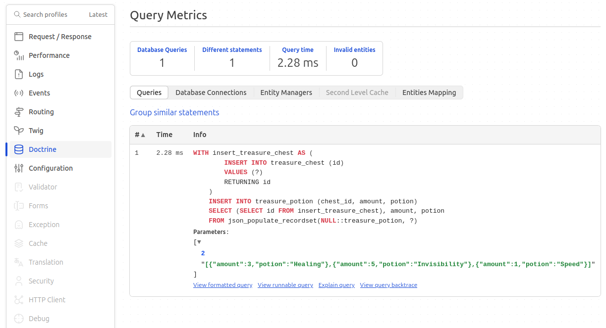 Php and Postgres team up to optimize multi-inserts