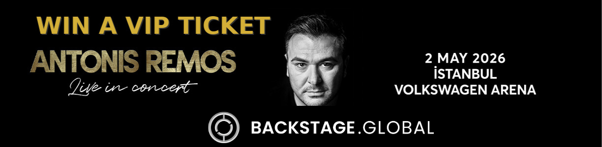 Win 4 VIP Tickets to See Antonis Remos Live in Istanbul — Powered by Backstage Global