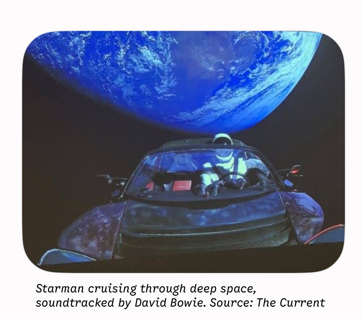 The Space Oddity of Wall Street