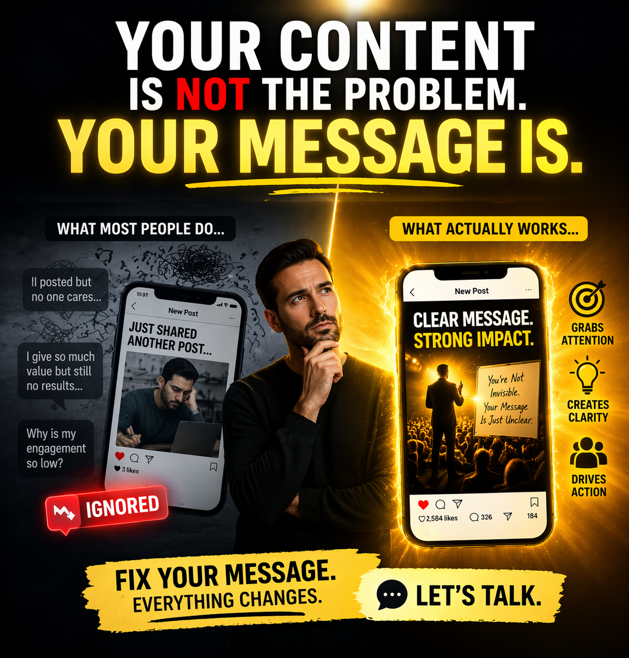 Your Content Is Not the Problem Your Message Is