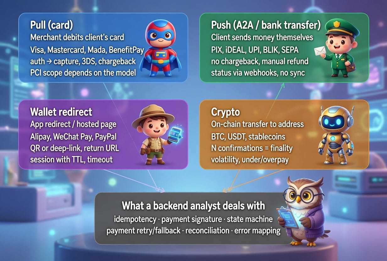 Payment Methods Through a System Analyst’s Eyes: Mechanics, Not Geography