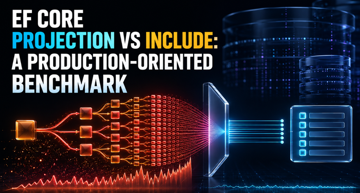 EF Core Projection vs Include: A Production-Oriented Benchmark