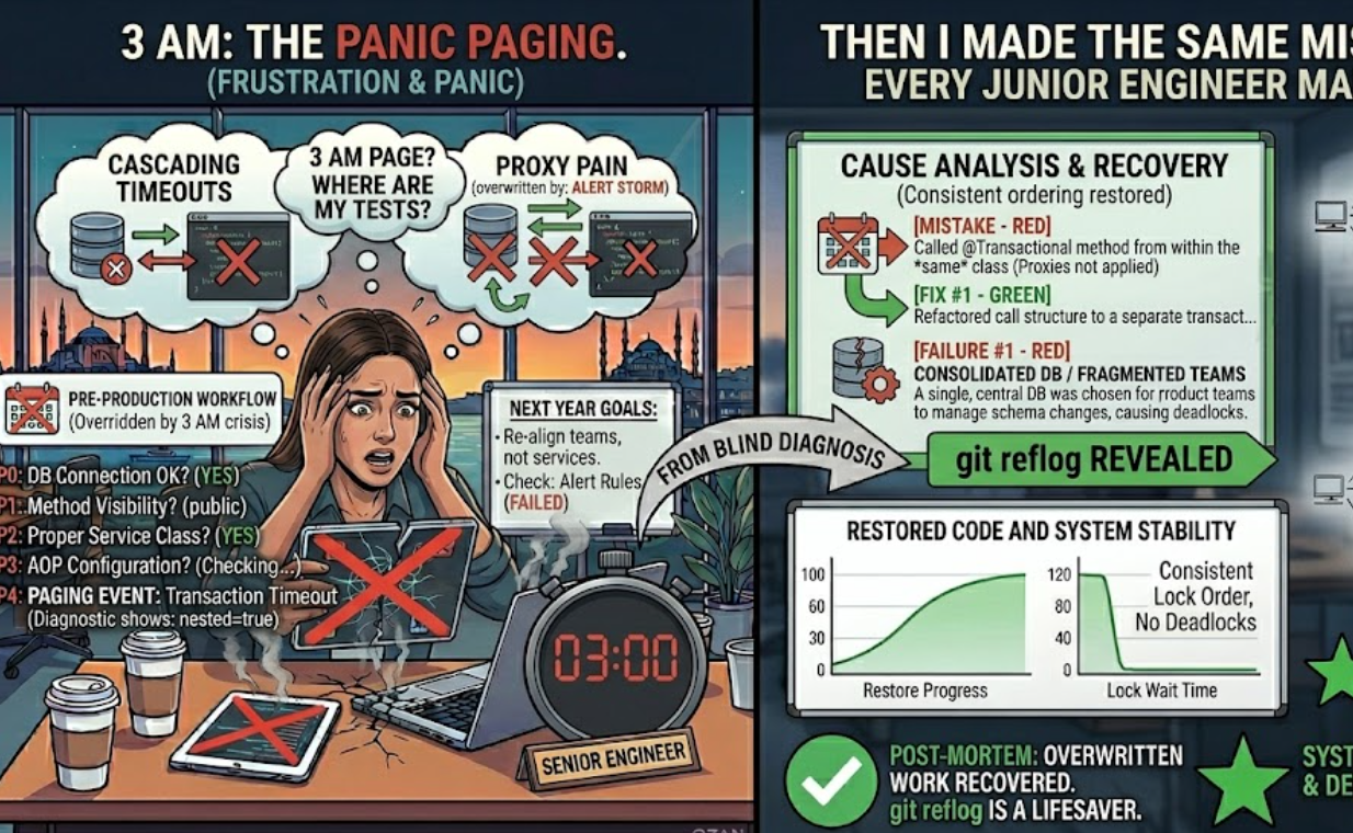 I Got Paged at 3 AM. Then I Made the Same Mistake Every Junior Engineer Makes.