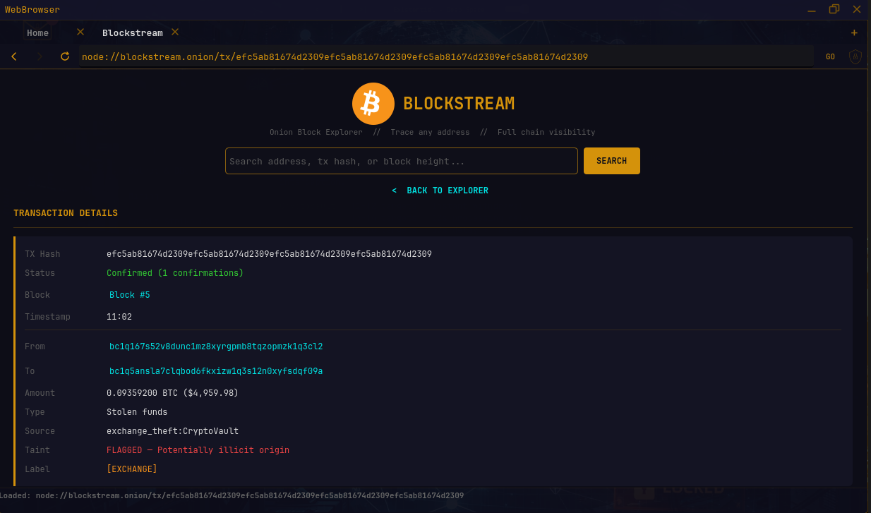 [Dev Update] NODE: PROTOCOL — Bitcoin heists