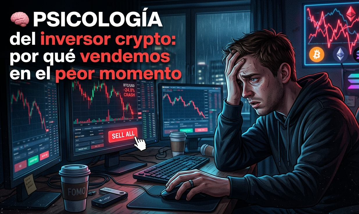  Psicología del inversor crypto: ¿por qué vendemos en el peor momento?