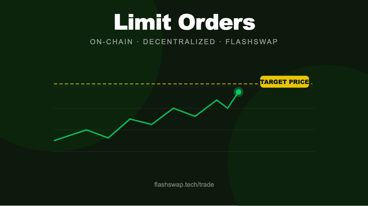 Stop Watching Charts All Day — Use Limit Orders on FlashSwap