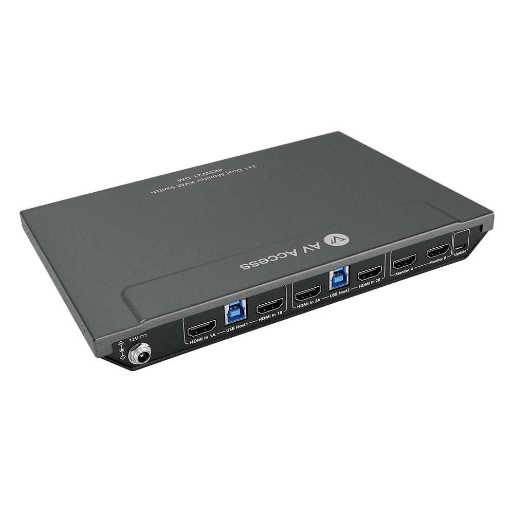 AV Access Introduces Its New 4K Dual Monitor HDMI KVM Switch to Boost Productivity in Home Office Applications