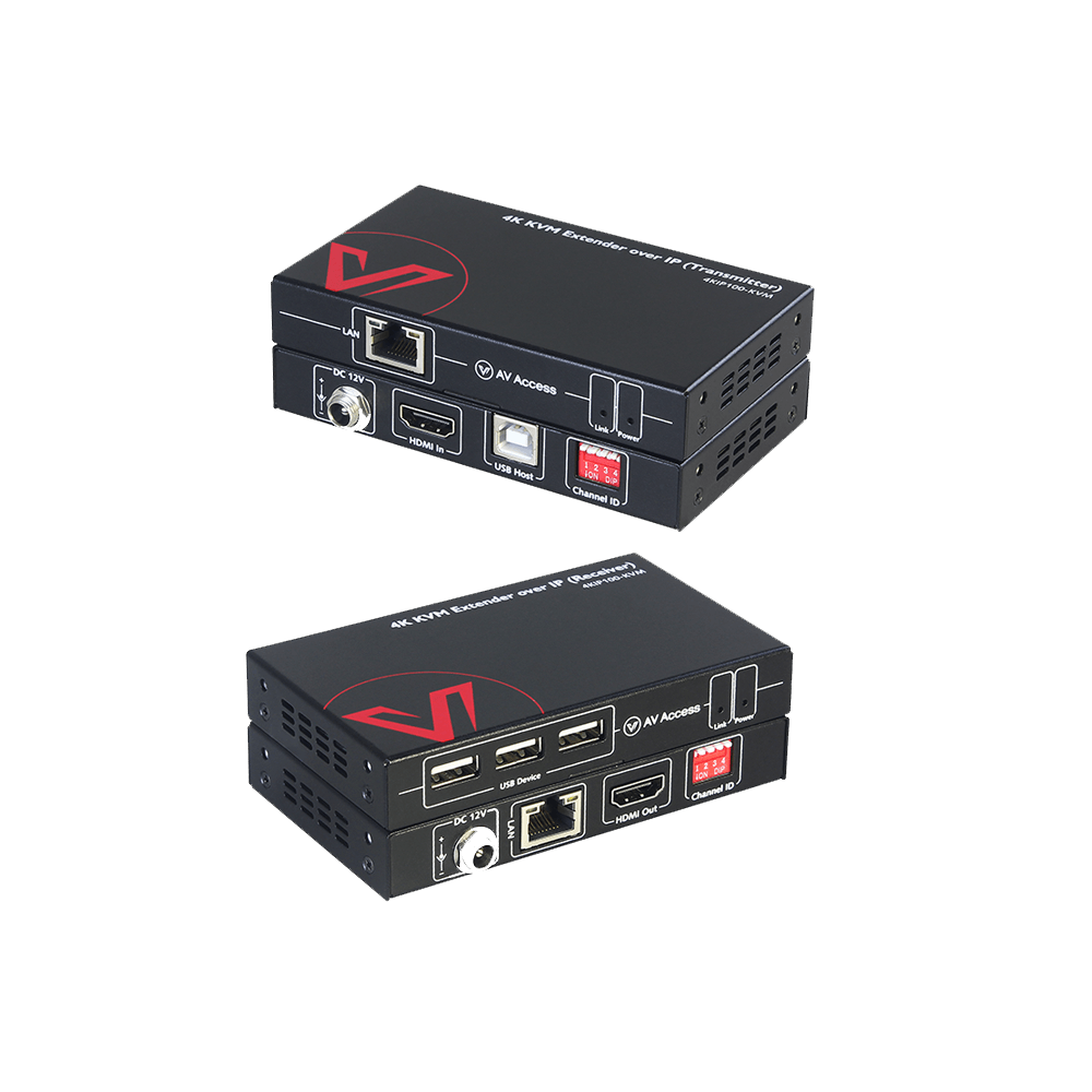 AV Access Launches a Brand-New 4K KVM over IP Extender for Multi-User Control of Remote Systems