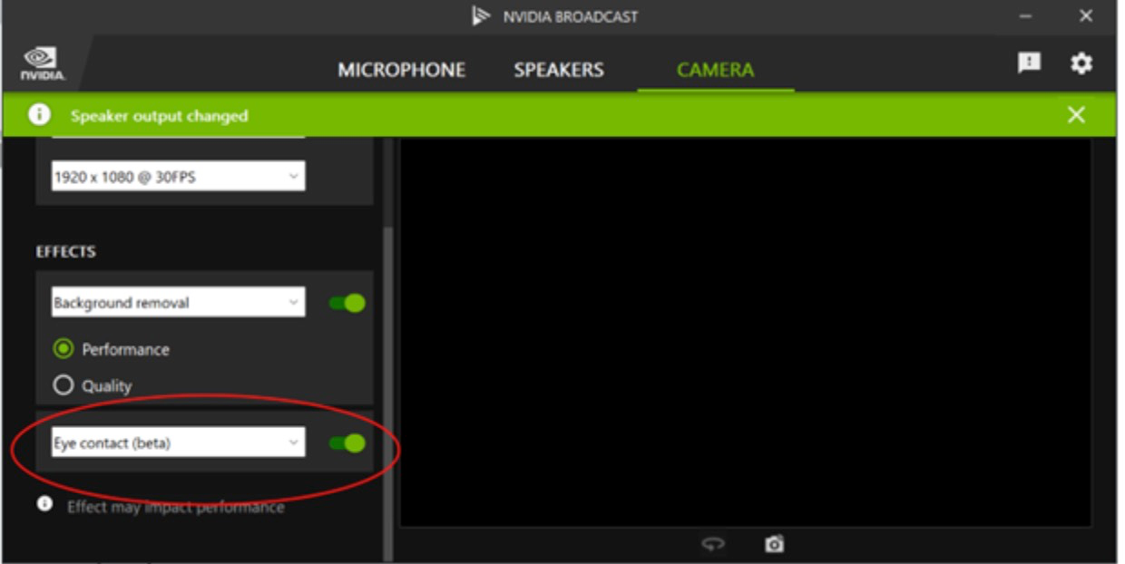 How to Use Nvidia Broadcast Eye Contact for Interviews