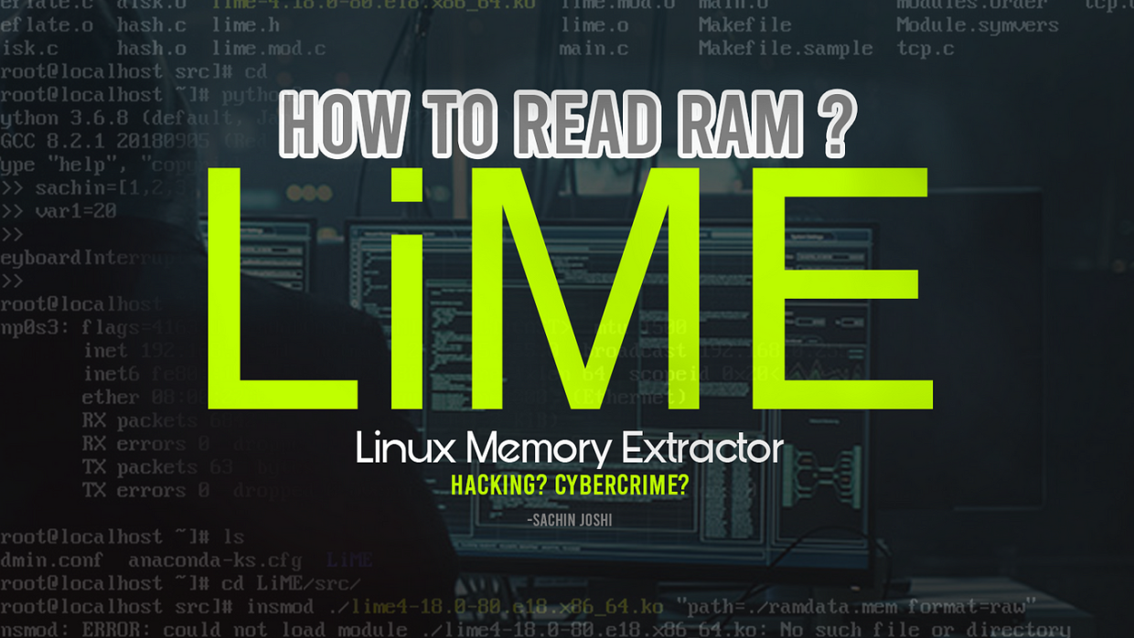 How to read the RAM in Linux:LiME