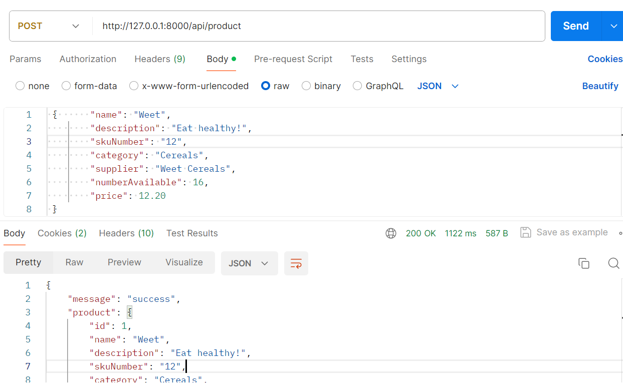 Creating a simple CRUD API in Laravel