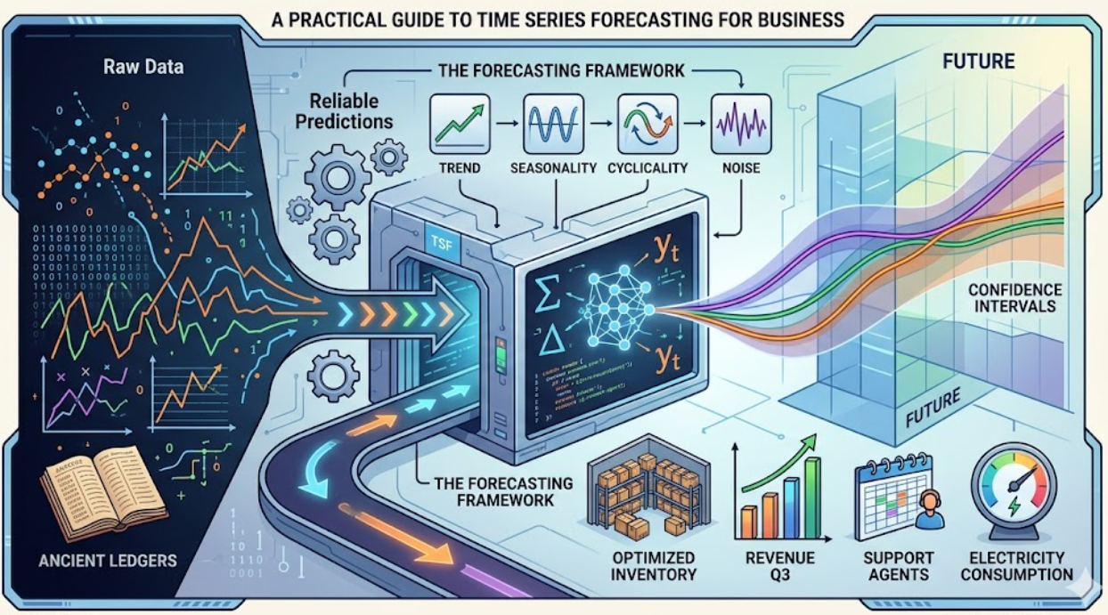 A Practical Guide to Time Series Forecasting for Business: From Raw Data to Reliable Predictions