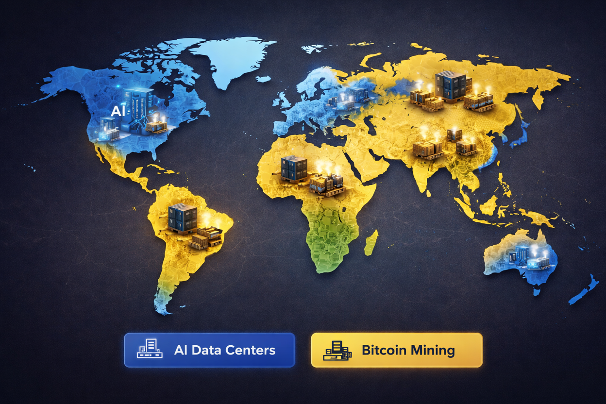 Who Gets the Power: Bitcoin or AI?
