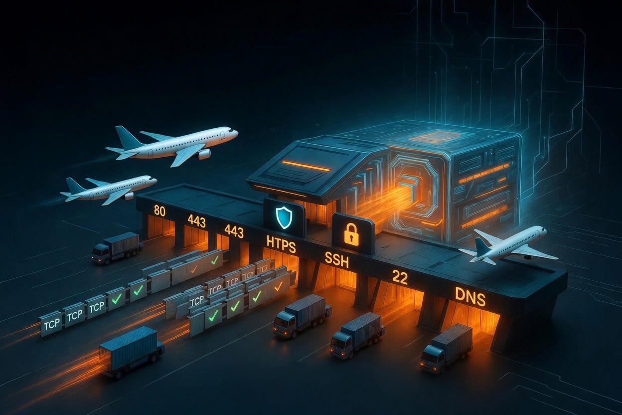 The Hidden Terminals of the Internet: A Guide to Ports