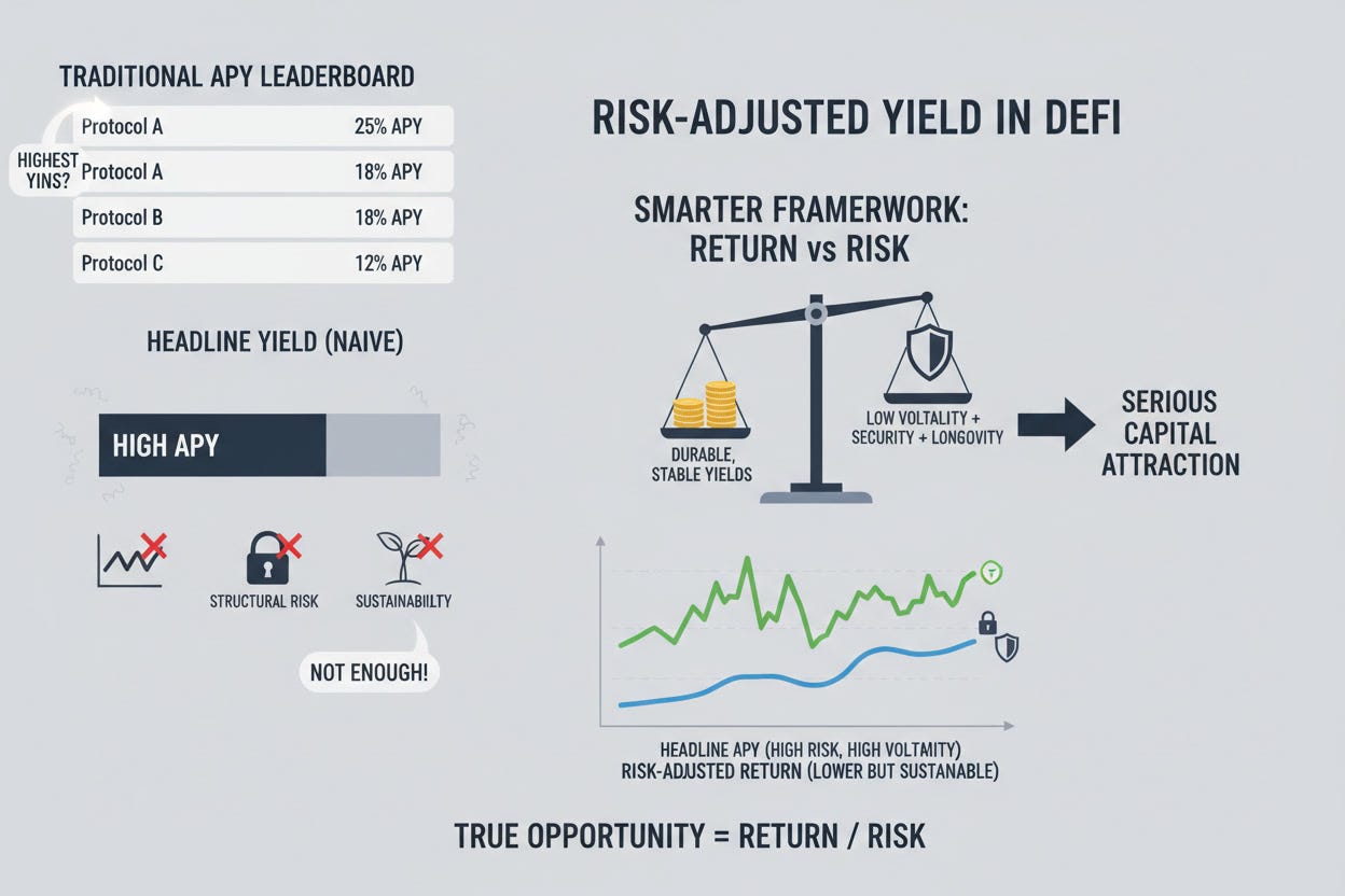 What Is Risk-Adjusted Yield and Why Does It Matter?
