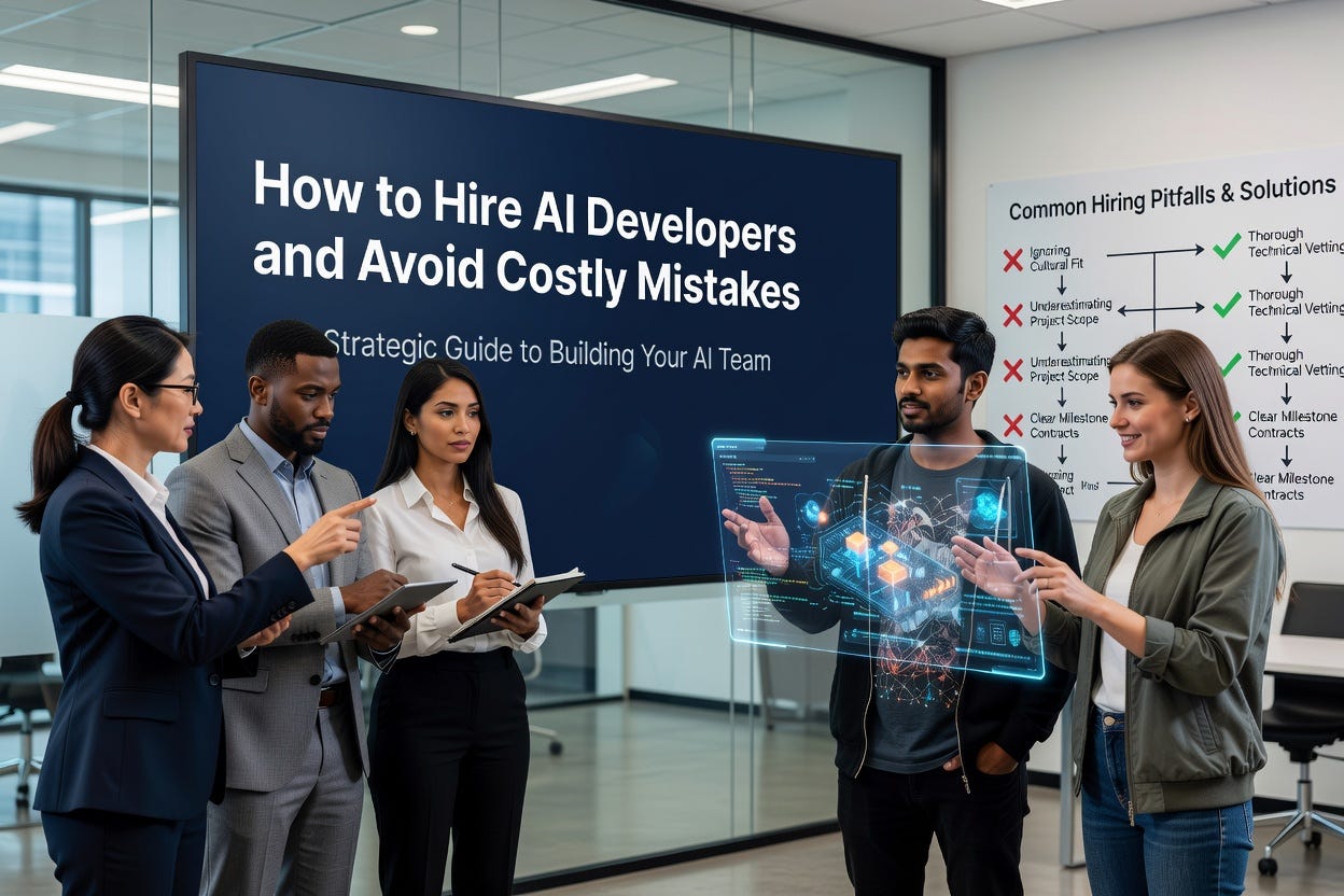 How to Hire AI Developers and Avoid Costly Mistakes
