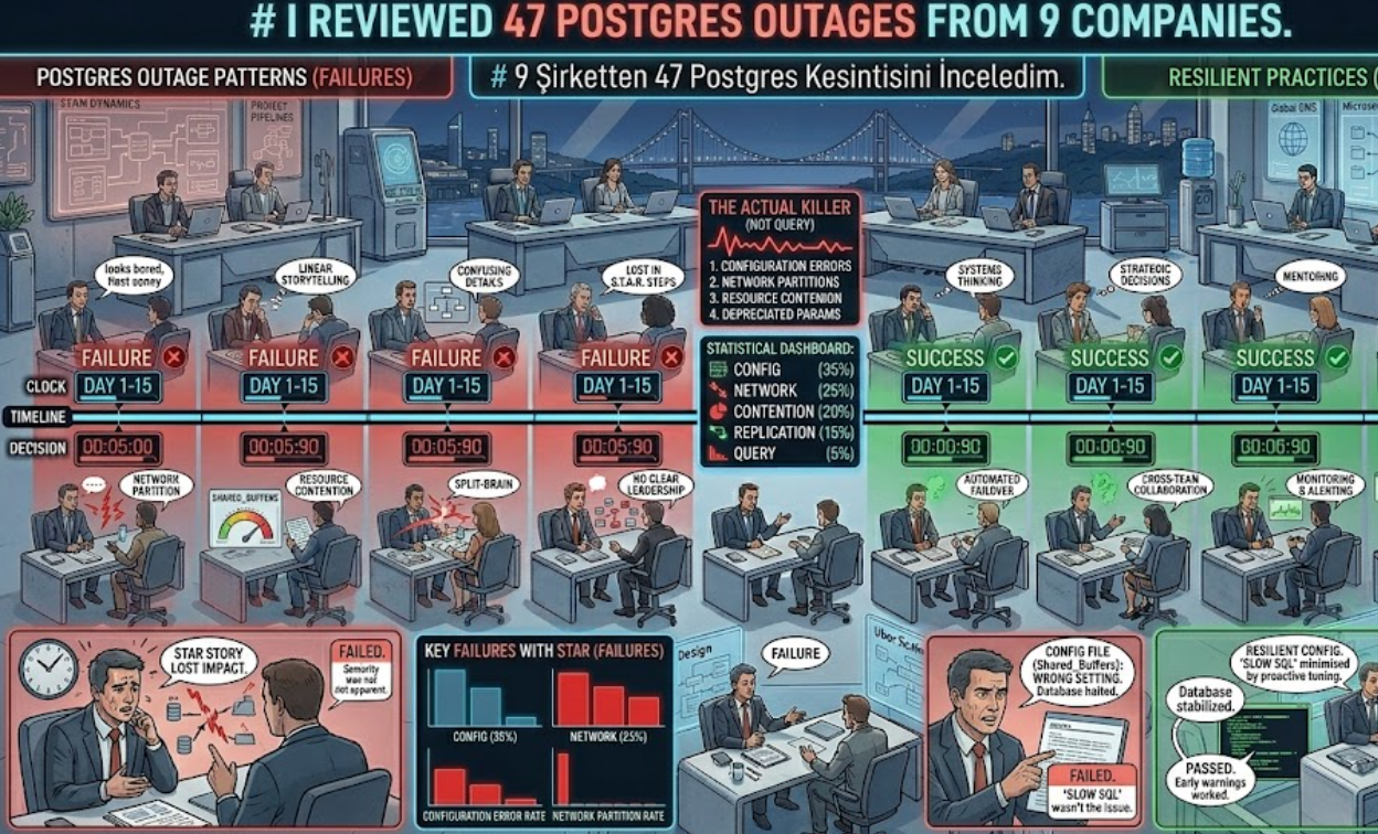 I Reviewed 47 Postgres Outages From 9 Companies. The Real Killer Wasn’t the Query.