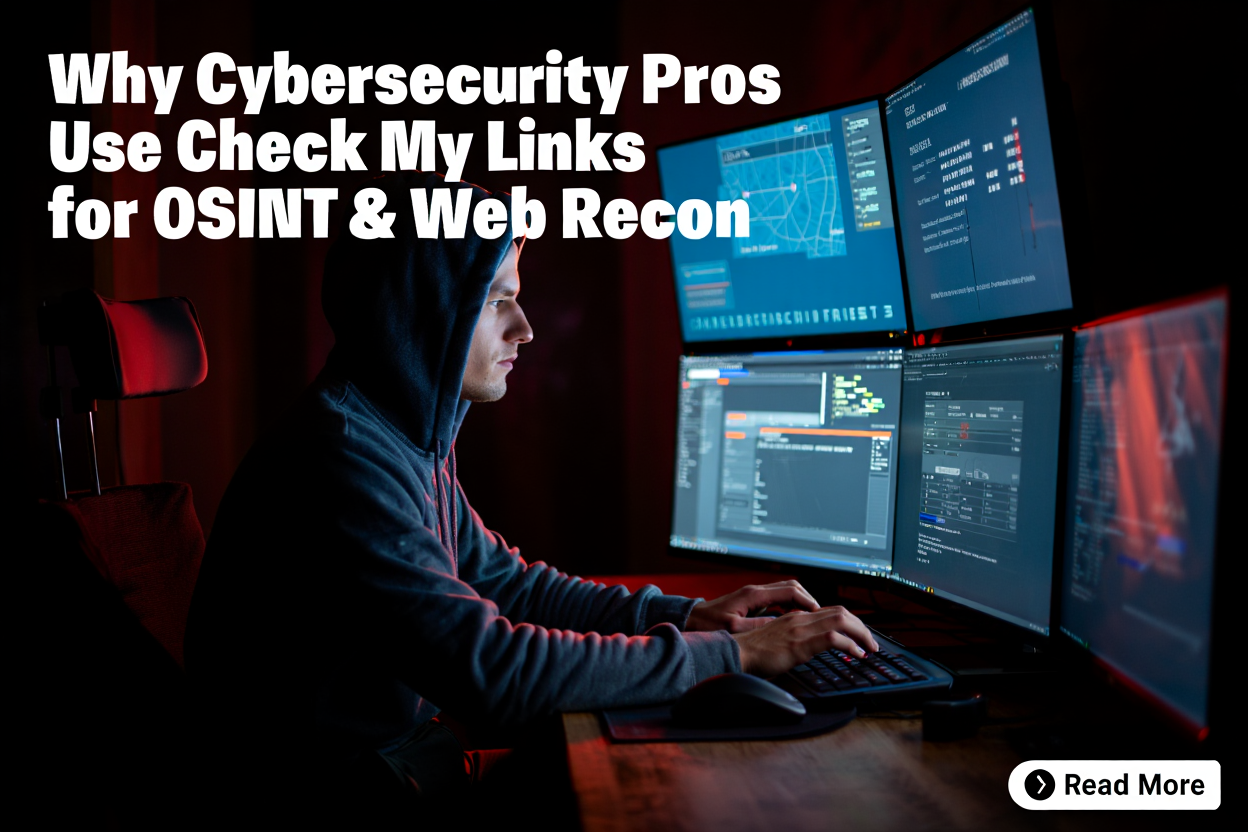 Check My Links Browser Extension: A Hidden Weapon for OSINT and Web Reconnaissance