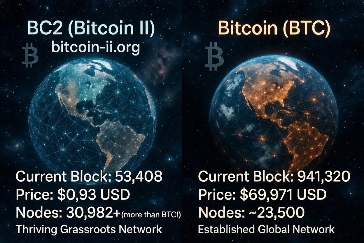 More Nodes Than Bitcoin?! BC2's Silent Takeover Just Became Impossible to Ignore