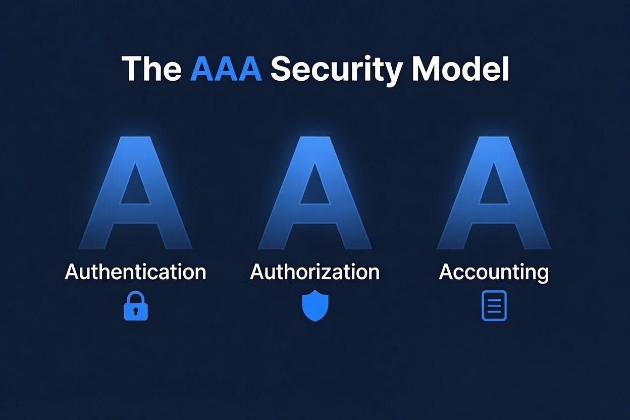 The AAA Security Model: Why Authentication, Authorization, and Accounting Still Matter in 2026