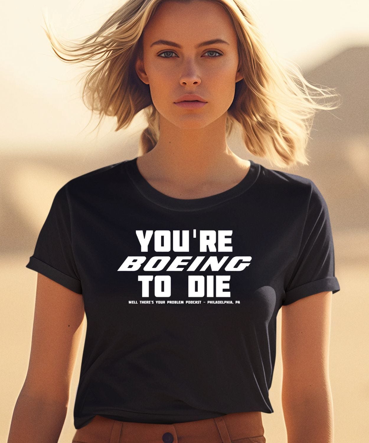 You’re Boein To Die Well There’s Your Problem Podcast Philadelphia Pa Shirt