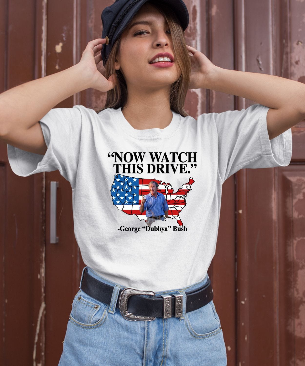 Now Watch This Drive George Dubbya Bush Shirt