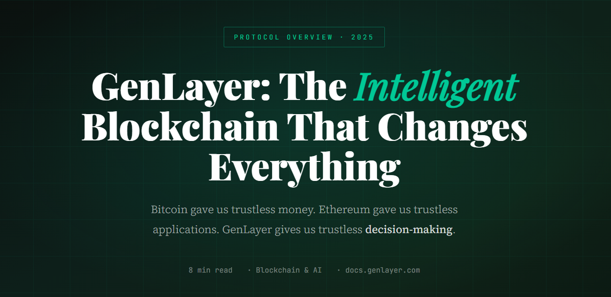 Smart contracts were a revolution.