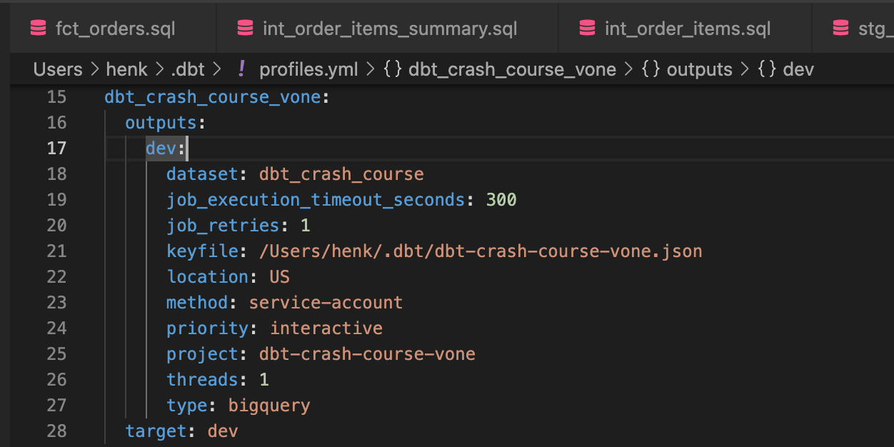 Develop DBT Models in BigQuery DW & Visualize in Apache Superset — Part 1