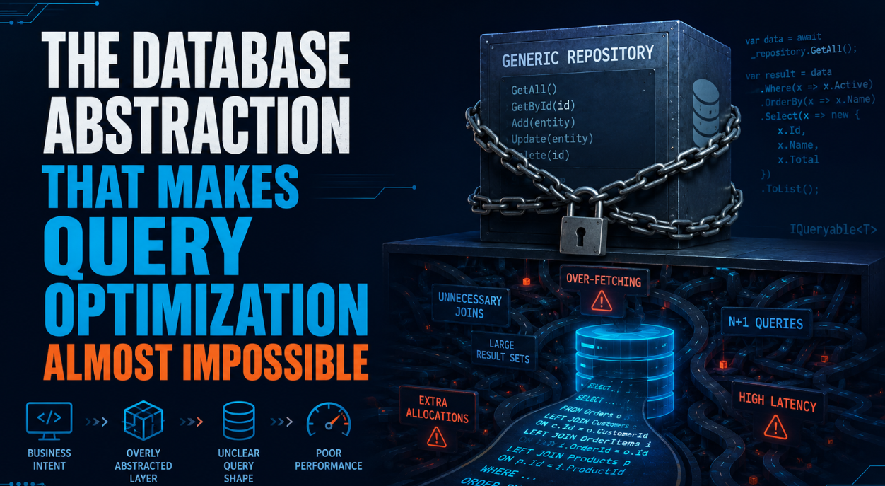 The Database Abstraction That Makes Query Optimization Almost Impossible