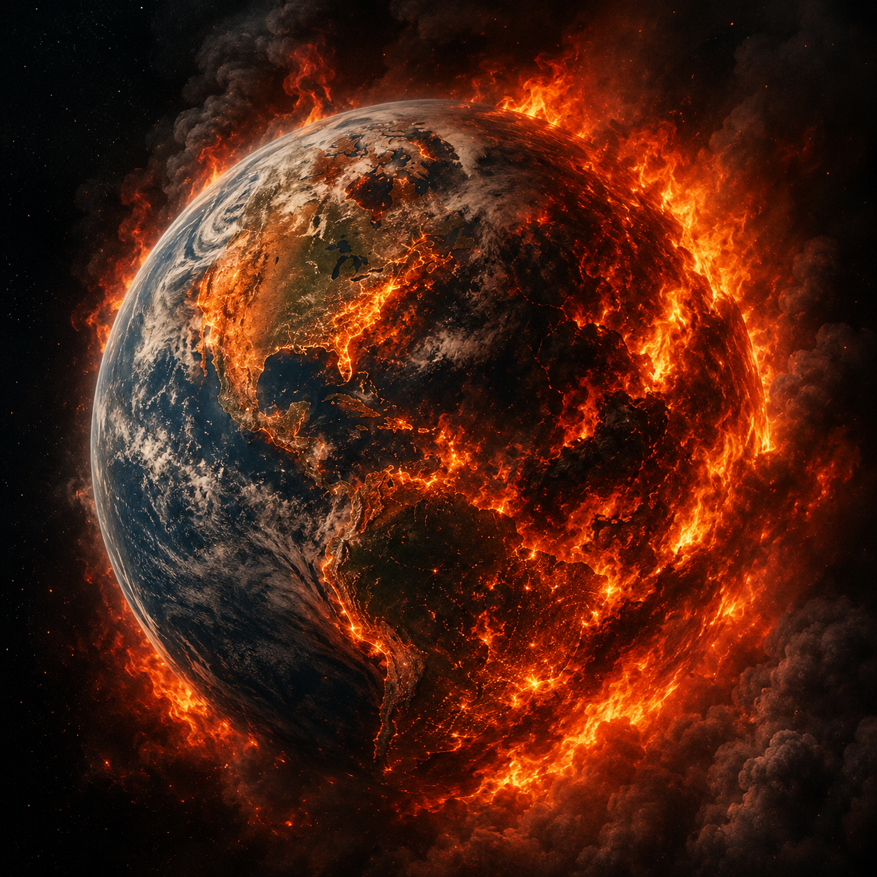 Saving earth before finding another