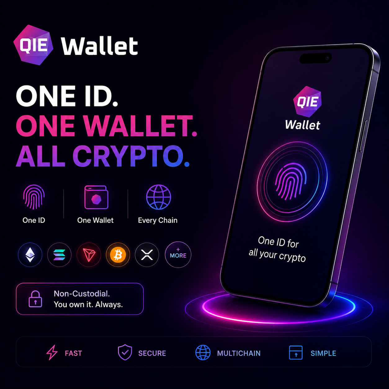 QIE Wallet Aims to Become “One ID for All Crypto”