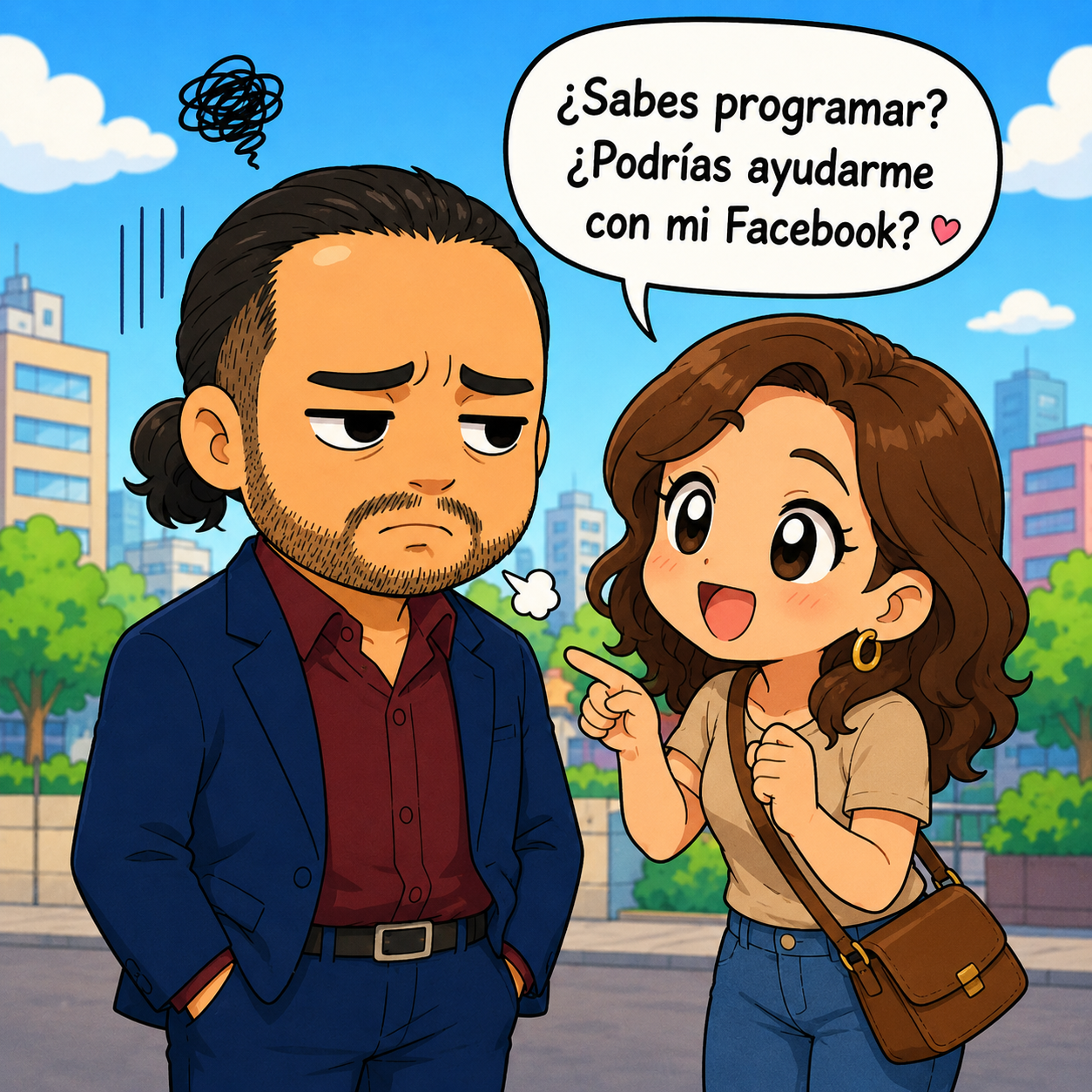 «¿Sabes programar? ¿Podrías hackearme un Facebook?»