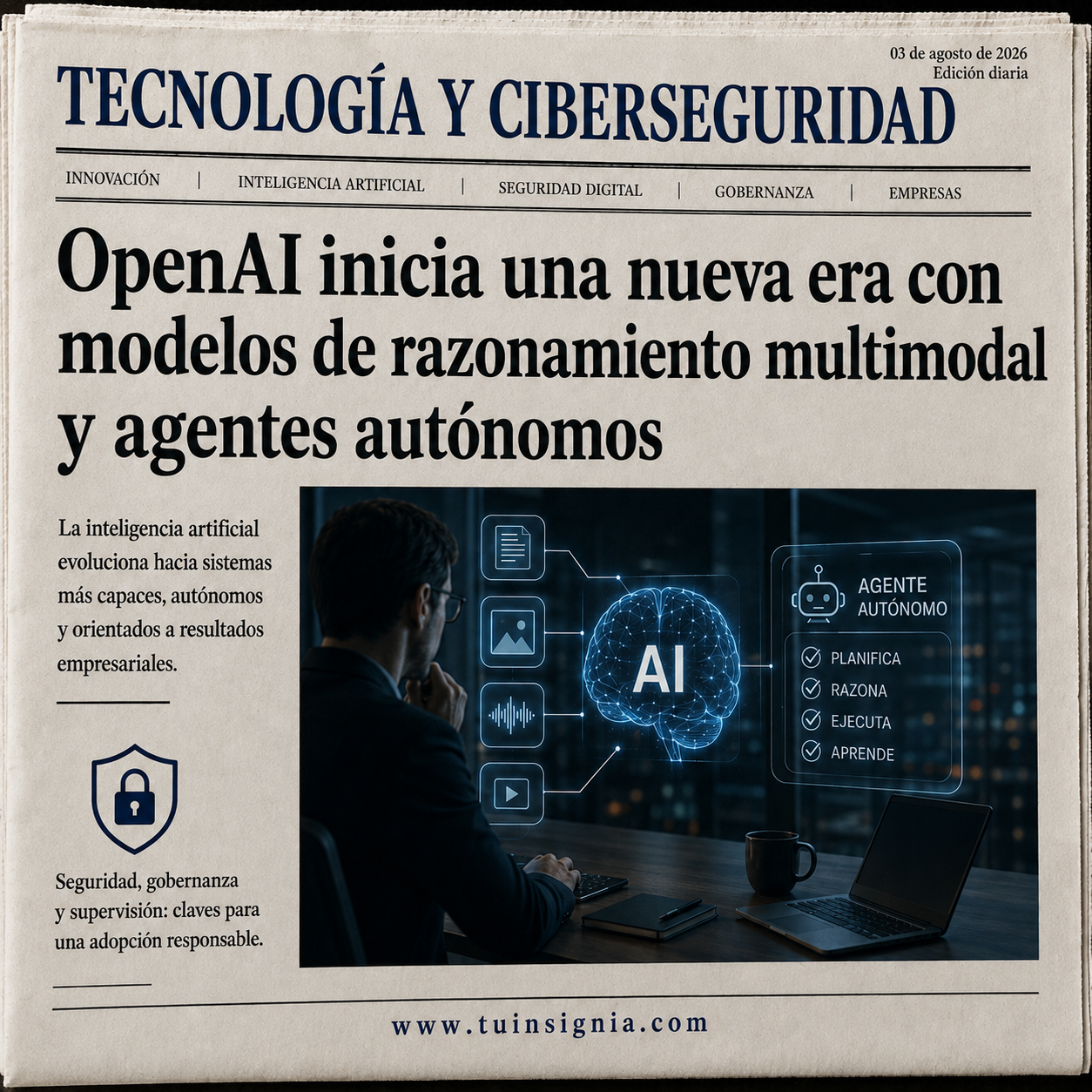 El salto hacia los agentes de IA multimodales