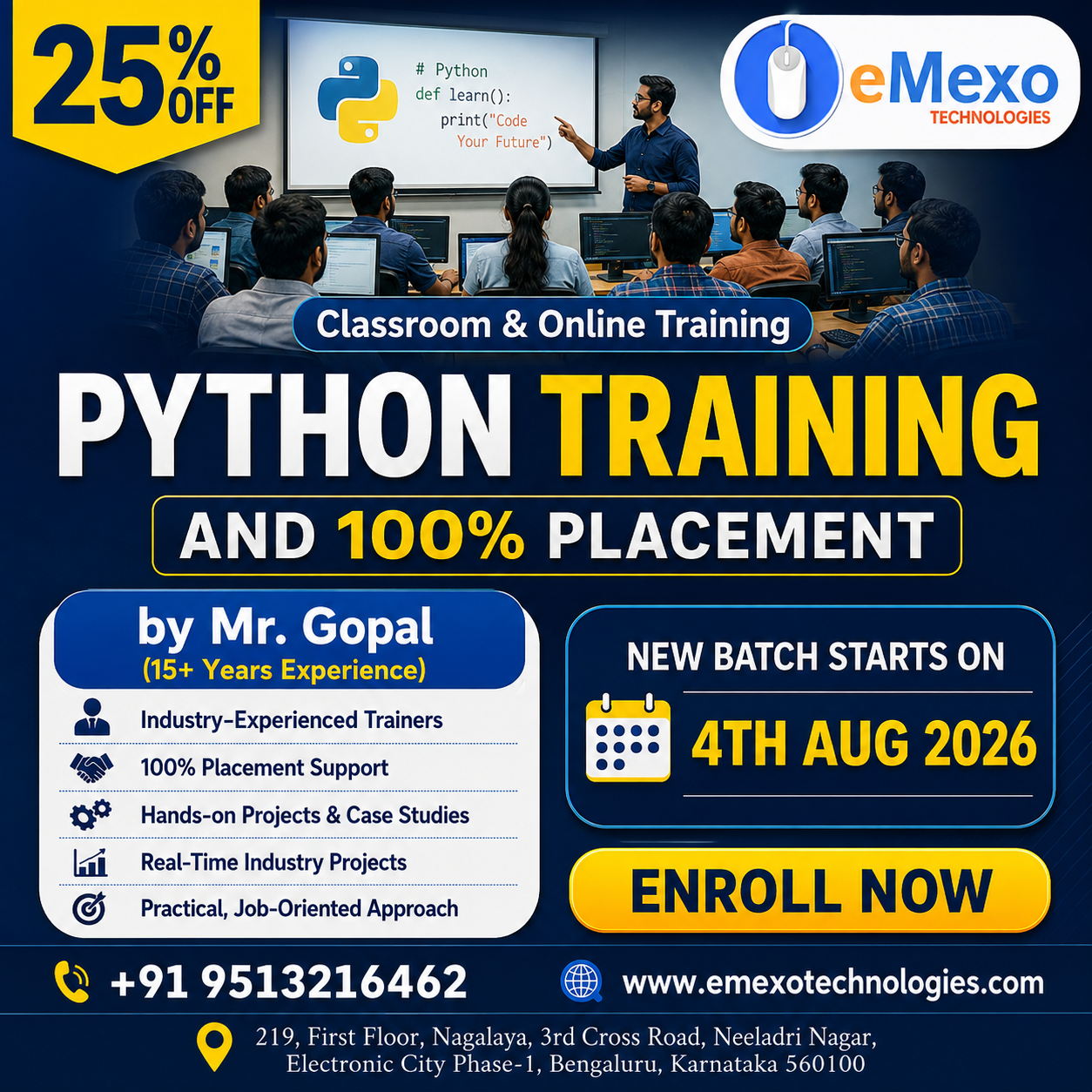 Code your future. Start with Python.