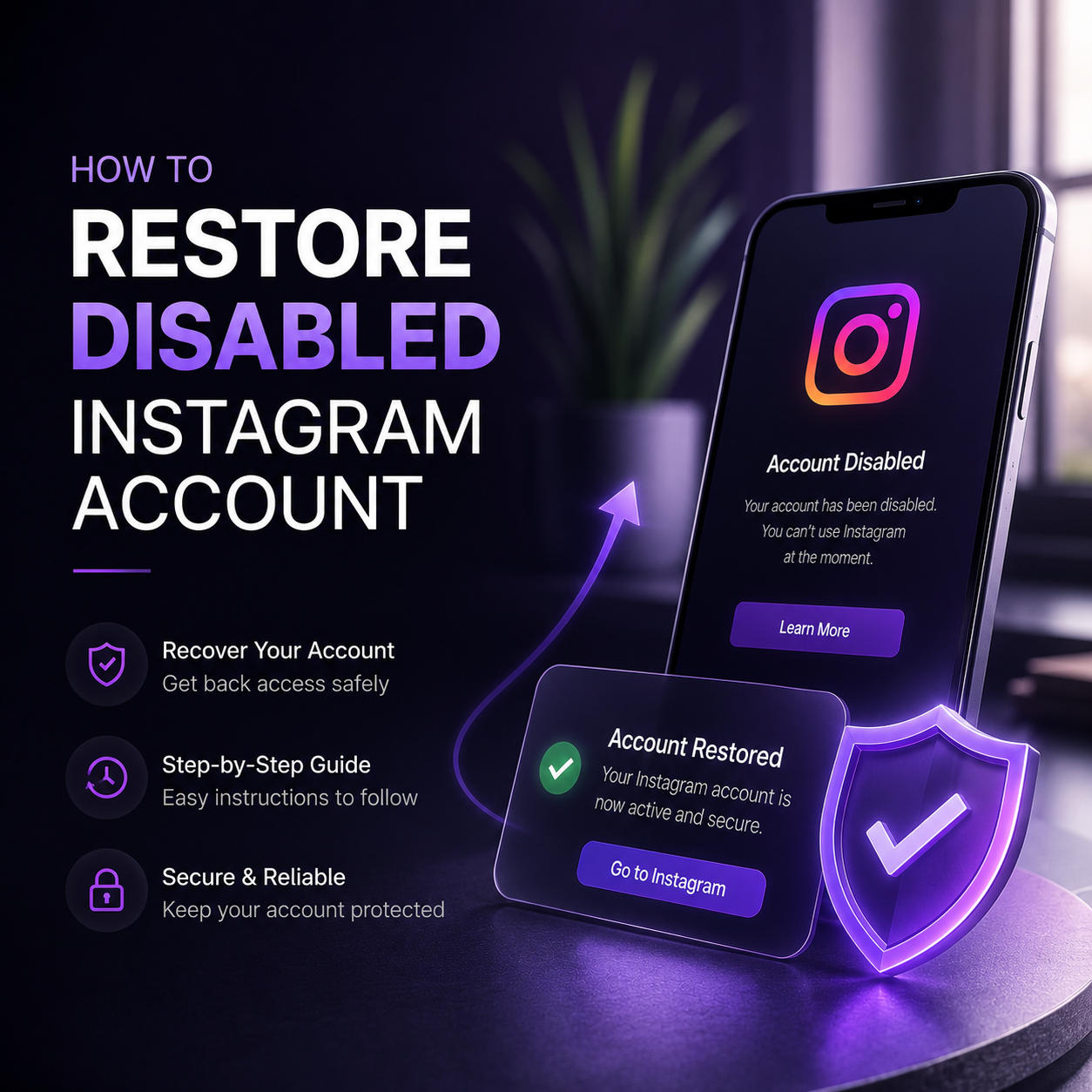 How to Restore a Disabled Instagram Account in 2026