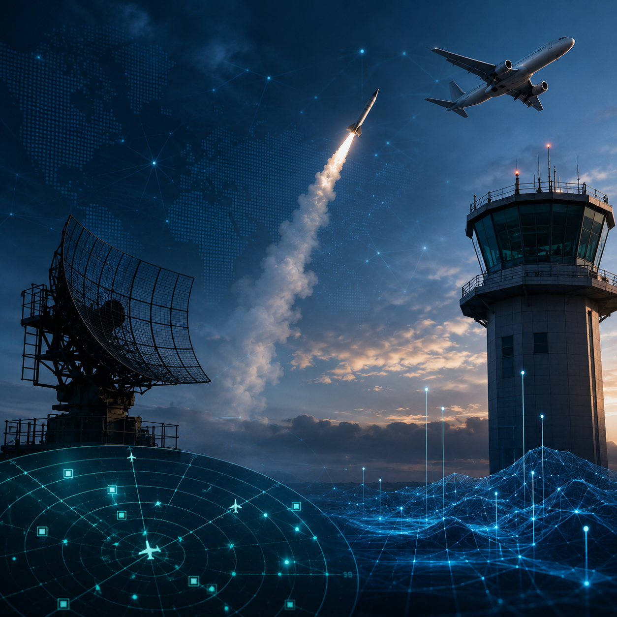 Radars Air Defense and Air Traffic Control: ASTERIX and the Problem Le