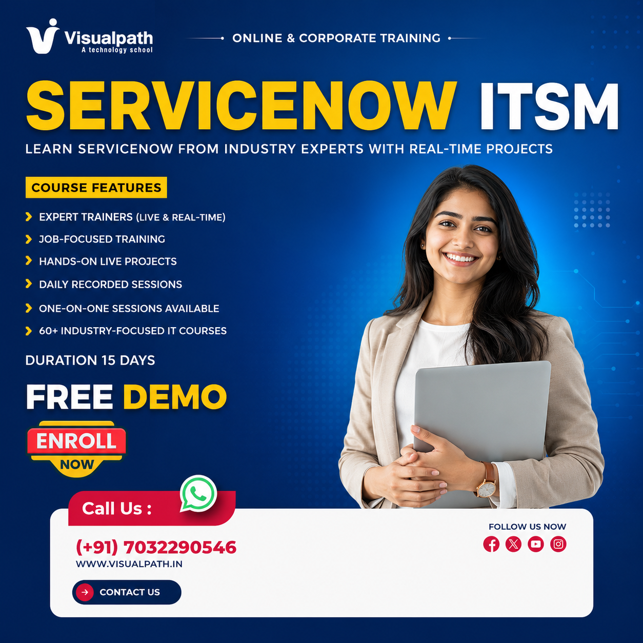 ServiceNow ITSM Online Training | New Batch Starts Soon